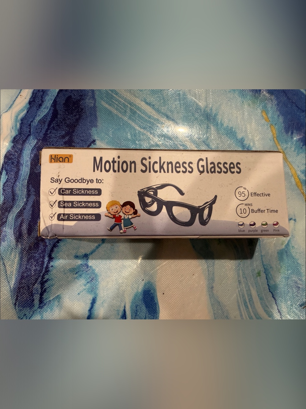 Motion Sickness Glasses by Nilon - (Kids) Pink color